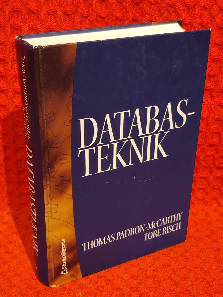 Databasteknik av Thomas Padron-McCarthy - omslag