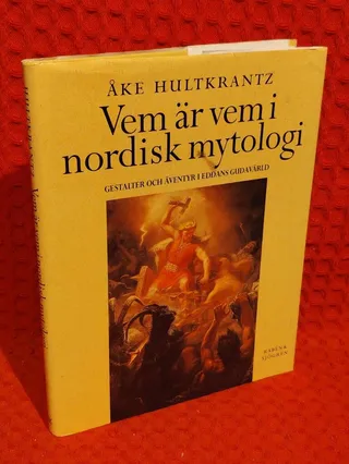 Vem är vem i nordisk mytologi : Gestalter och äventyr i Eddans gudavärld av Åke Hultkrantz - omslag