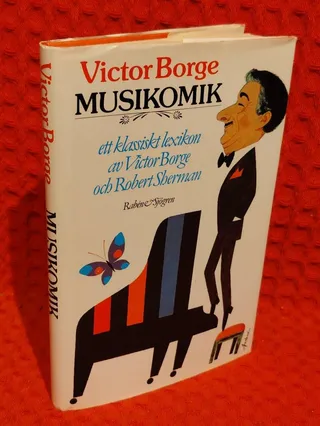 Musikomik : Ett klassiskt lexikon av Victor Borge - omslag