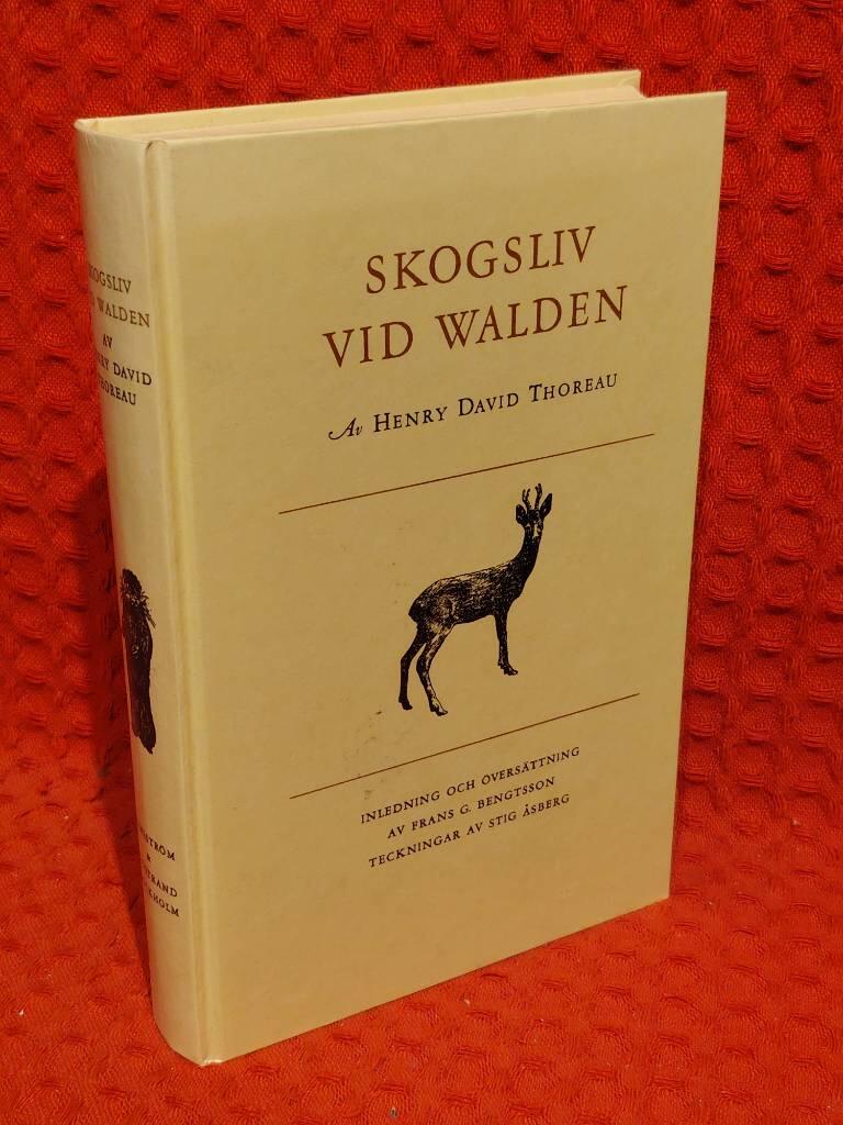 Skogsliv vid Walden av Henry David Thoreau - omslag