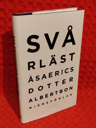 Svårläst av Åsa Ericsdotter - omslag