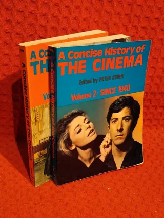 A concise history of the Cinema volume 1-2 av Peter Cowie - omslag
