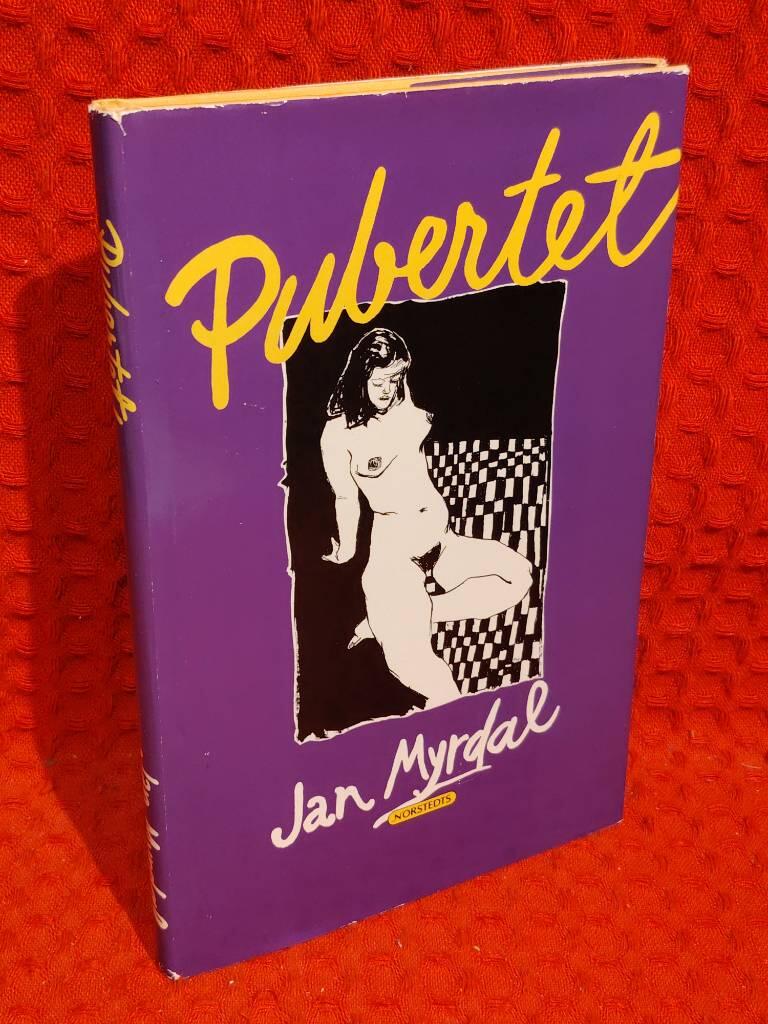 Pubertet : En samling utskriven hösten 1946 : refuserad i februari 1947 : nu publicerad med en kommenterande inledning fyrtiotvå år senare av Jan Myrdal - omslag