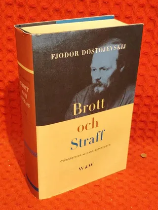 Brott och straff av Fjodor Dostojevskij - omslag