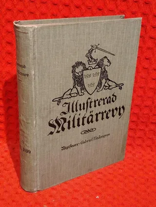 Illustrerad militärrevy I, II 1898, 1899 av Gabriel Hedengren - omslag