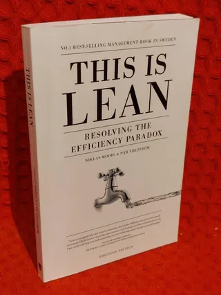 This is lean - resolving the efficiency paradox av Par Ahlstrom - omslag