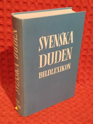 Svenska duden bildlexicon av Roland Adler berth Gösta Bergman - omslag