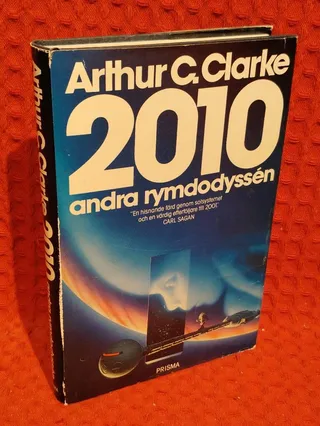 2010 : Andra rymdodyssén av Arthur C Clarke - omslag