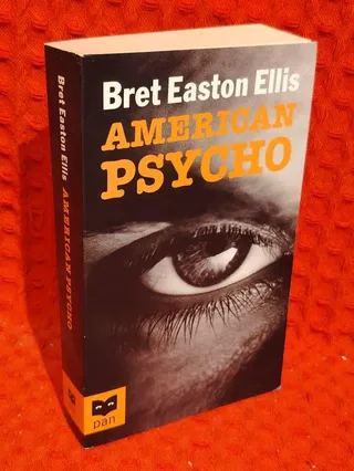 American psycho av Bret Easton Ellis - omslag