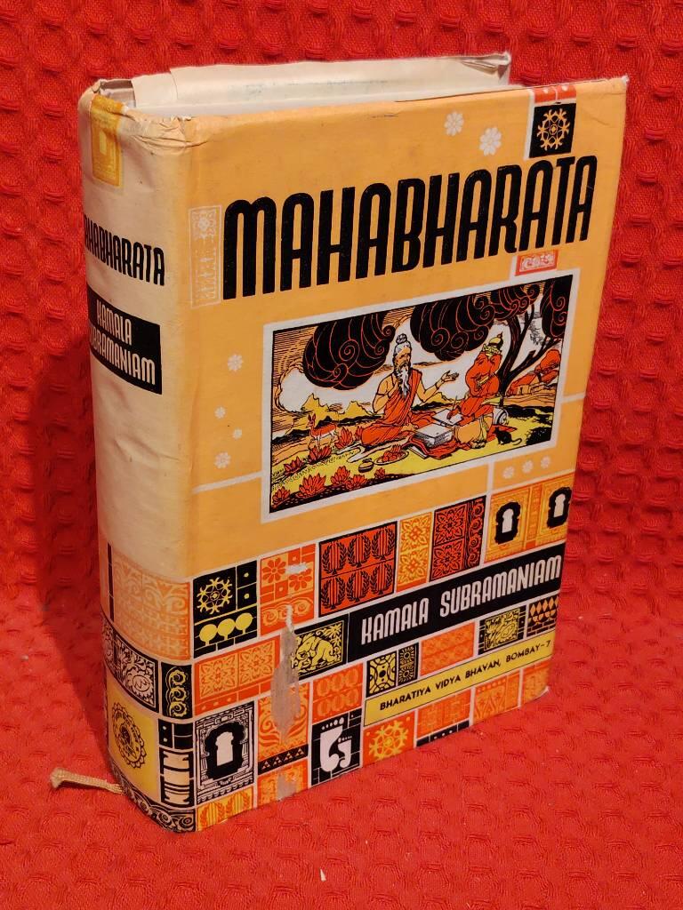 Mahabharata av Kamala Subramaniam - omslag
