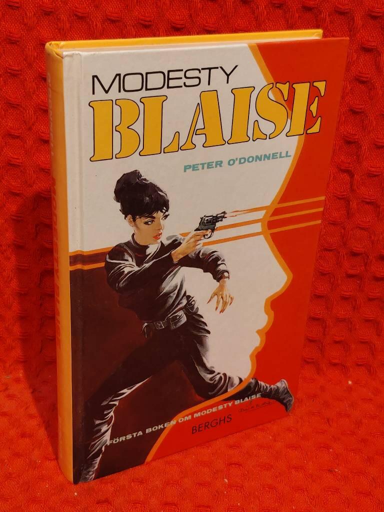 Modesty Blaise : [första boken om Modesty Blaise] av Peter O'Donnell - omslag