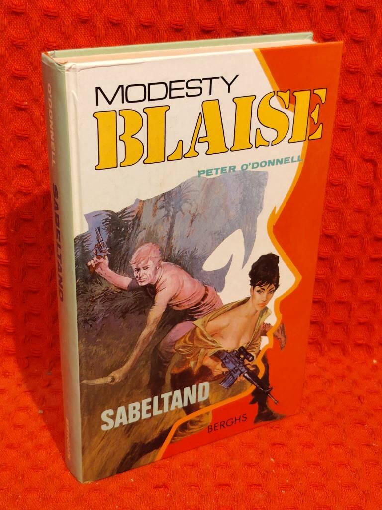 Sabeltand av Peter O'Donnell - omslag