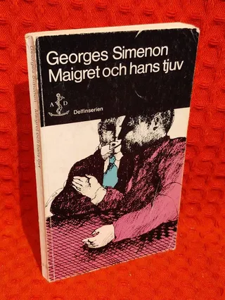 Maigreg och hans tjuv av Georges Simenon - omslag