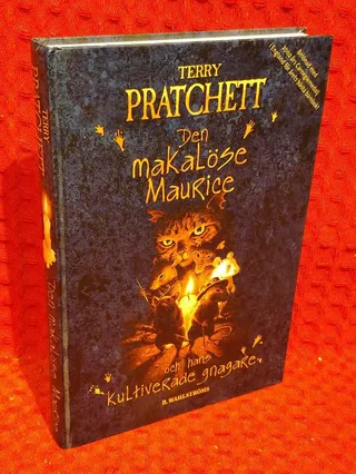 Den makalöse Maurice och hans kultiverade gnagare av Terry Pratchett - omslag