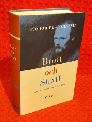 Brott och straff av Fjodor Dostojevskij - omslag