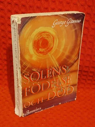 Solens födelse och död av George Gamow - omslag
