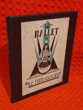 La mer glaciale : Ishavsbaletten 1923 : skisser till en balett av Gösta Nystroem för Svenska baletten i Paris : [Malmö konsthall 26/12 1987-7/2 1988] av Gösta Adrian-Nilsson - omslag