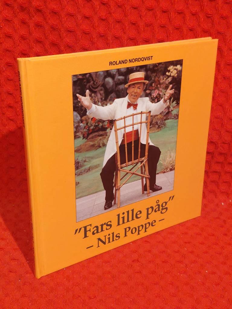"Fars lille påg" : Nils Poppe av Roland Nordqvist - omslag