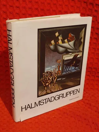 Halmstadgruppen av Folke Holmér Viveca Bosson - omslag
