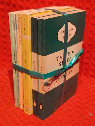 Bokpaket: Raymond Chandler av Raymond Chandler - omslag