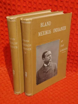 Bland Mexicos Indianer I-II av Carl Lumholtz - omslag