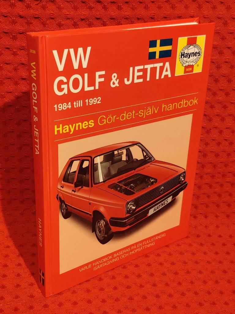 VW Golf & Jetta : Gör-det-själv handbok : [1984 till 1992] av I. M Coomber - omslag