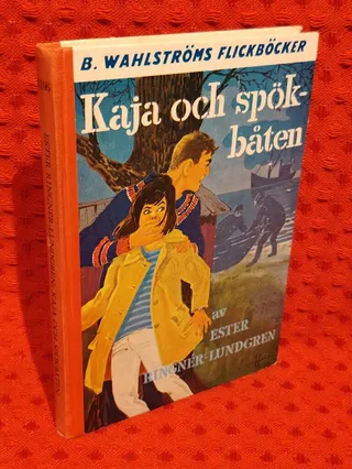 Kaja och spökbåten av Ester Ringnér-Lundgren - omslag