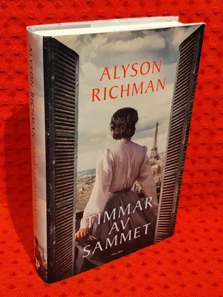 Timmar av sammet av Alyson Richman - omslag