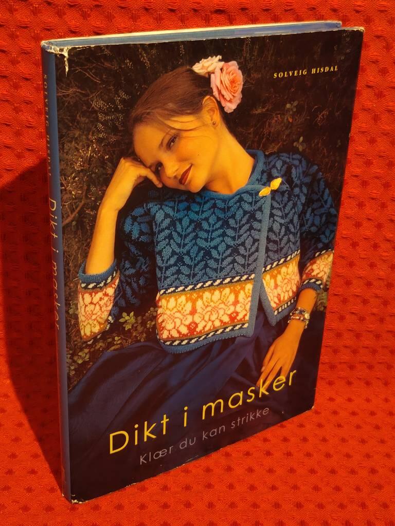 Dikt i masker : Klær du kan strikke av Solveig Hisdal - omslag