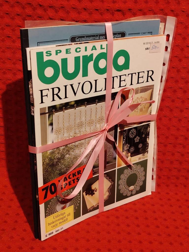 Bokpaket: frivoliteter av Connie Ellison - omslag