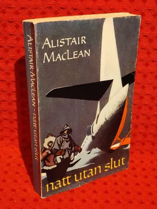 Natt utan slut av Alistair MacLean - omslag