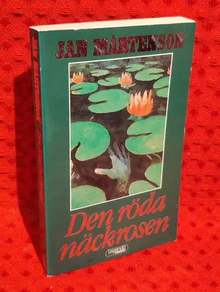 Den röda näckrosen av Jan Mårtenson - omslag