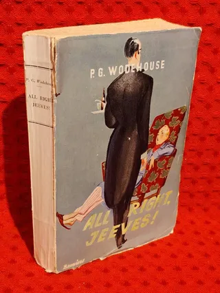 All right, Jeeves! av P. G. Wodehouse - omslag