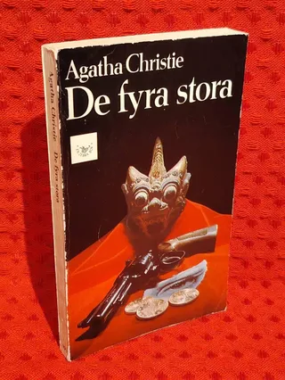 De fyra stora av Agatha Christie - omslag