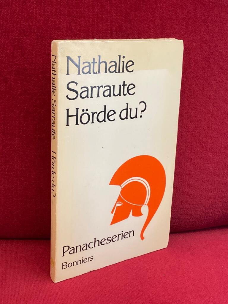 Hörde du? av Nathalie Sarraute - omslag