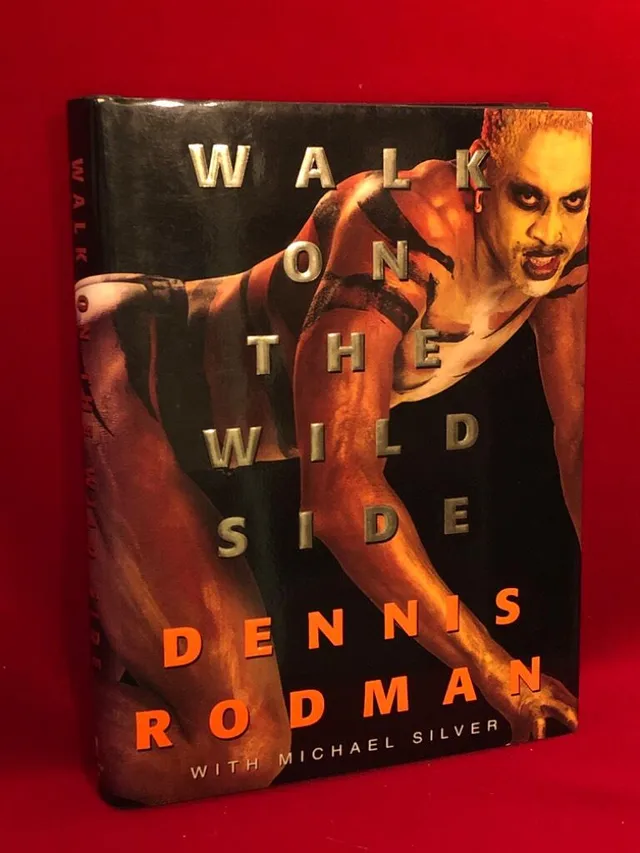 Walk on the wild side av Dennis Rodman - omslag