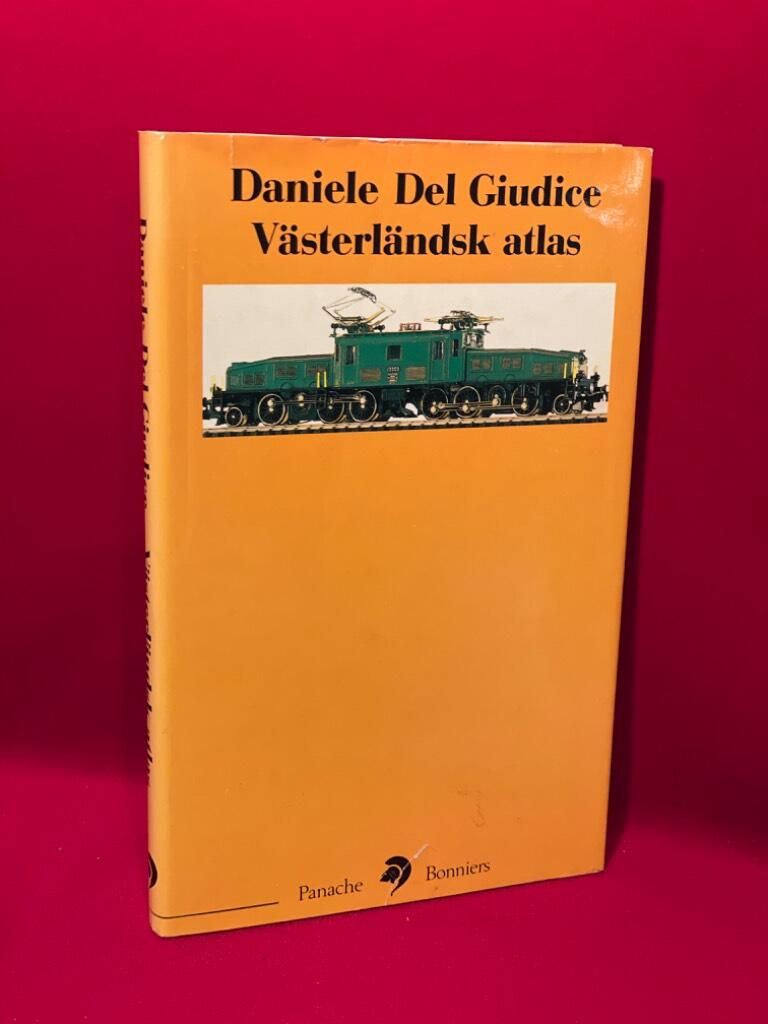 Västerländsk atlas av Daniele Del Giudice - omslag