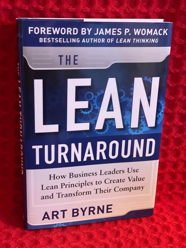 The lean turnaround av Art Byrne - omslag