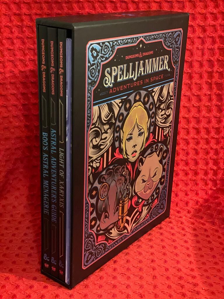 Spelljammer box set - Adventures in space - omslag