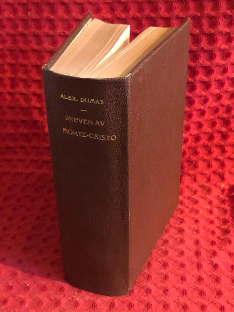 Grefven af Montecristo av Alexandre Dumas - omslag