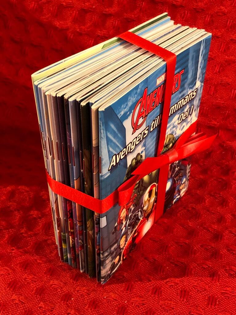 Bokpaket: Avengers-böcker - omslag