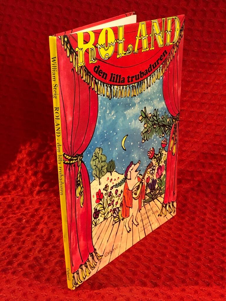 Roland, den lilla trubaduren av William Steig - omslag