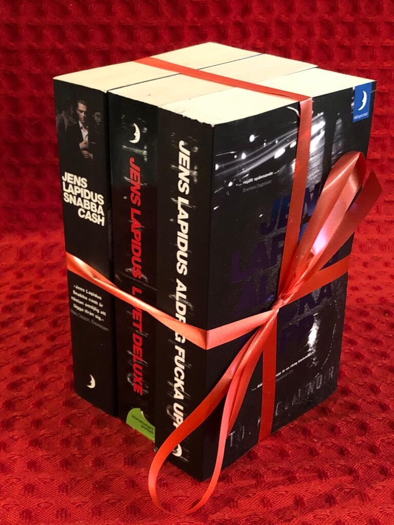 Bokpaket: Snabba cash-trilogin av Jens Lapidus - omslag