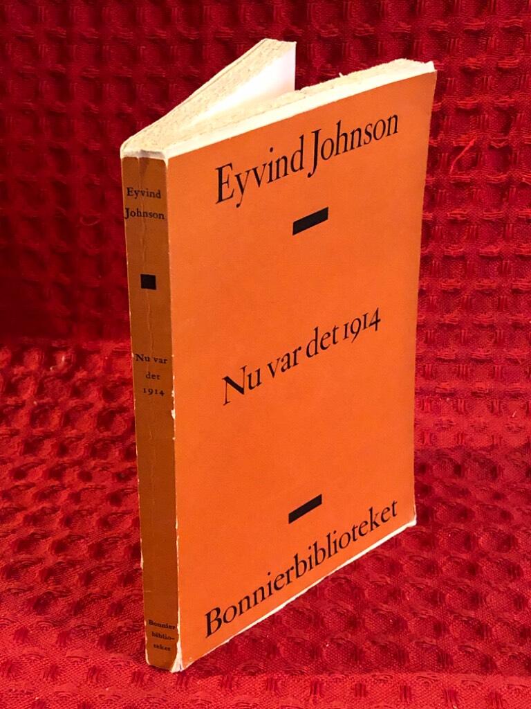 Nu var det 1914 av Eyvind Johnson - omslag