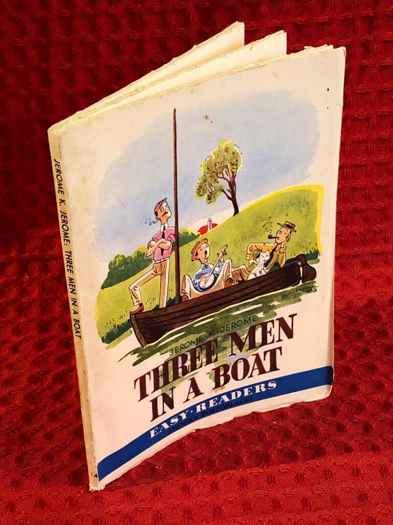 Three men in a boat (To say nothing of the dog) av Jerome K. Jerome - omslag