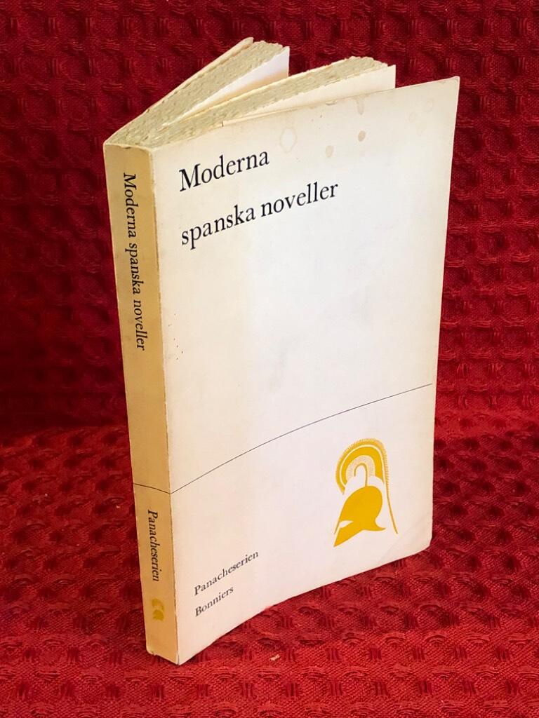 Moderna spanska noveller av Kjell A. m.fl Johansson - omslag