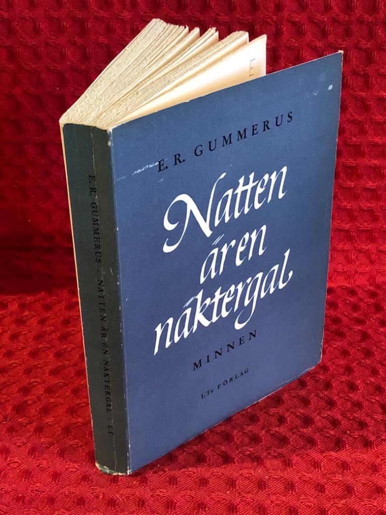 Natten är en näktergal: E. R. Gummerus minnen av E. R. Gummerus - omslag