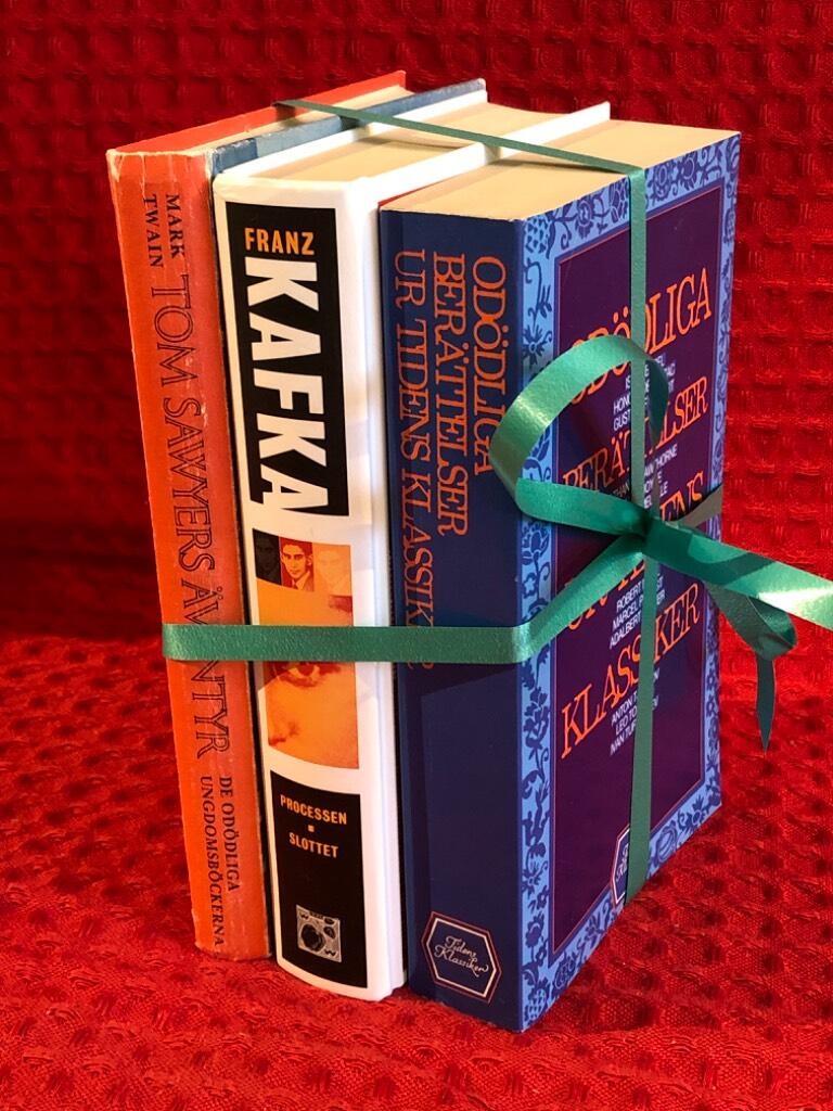 Bokpaket: Klassiker av Mark Twain - omslag