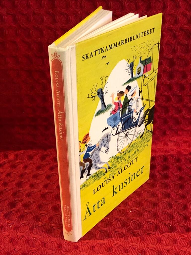 Åtta kusiner av Louisa Alcott - omslag