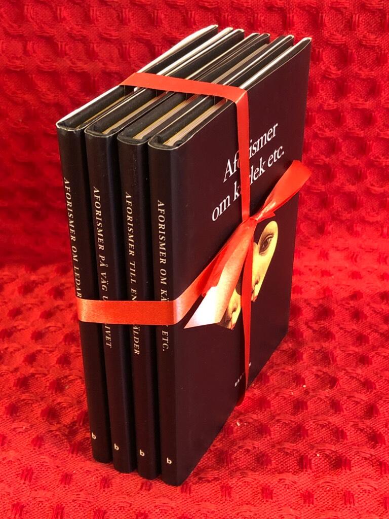 Bokpaket: Aforismer av Anders Gunér - omslag